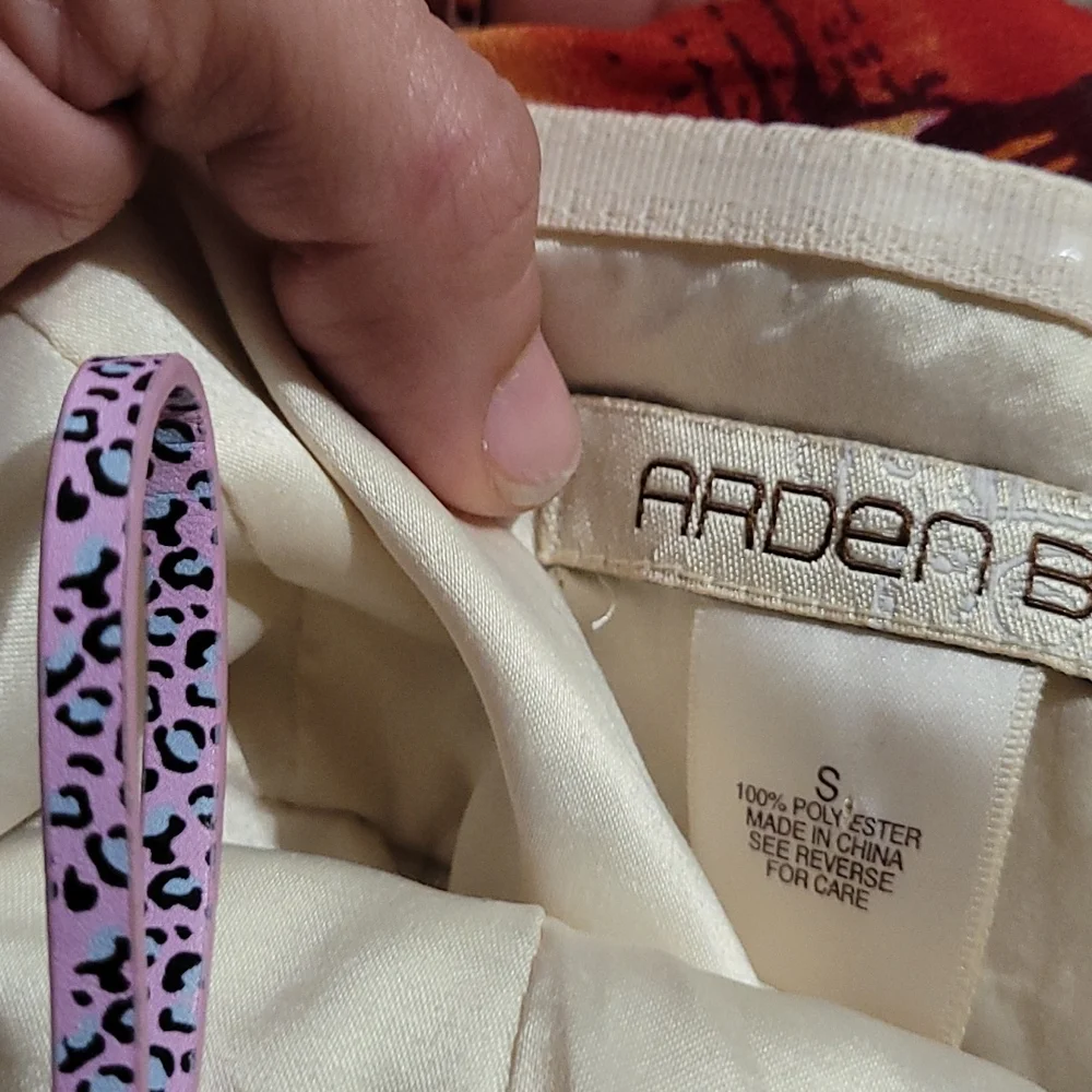 Arden B Strapless Floral Dress Small - Picture 4 of 6